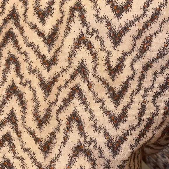 Joie Krystina C Dress in Melon Silk Cotton Blend. Size Medium - Picture 3 of 8